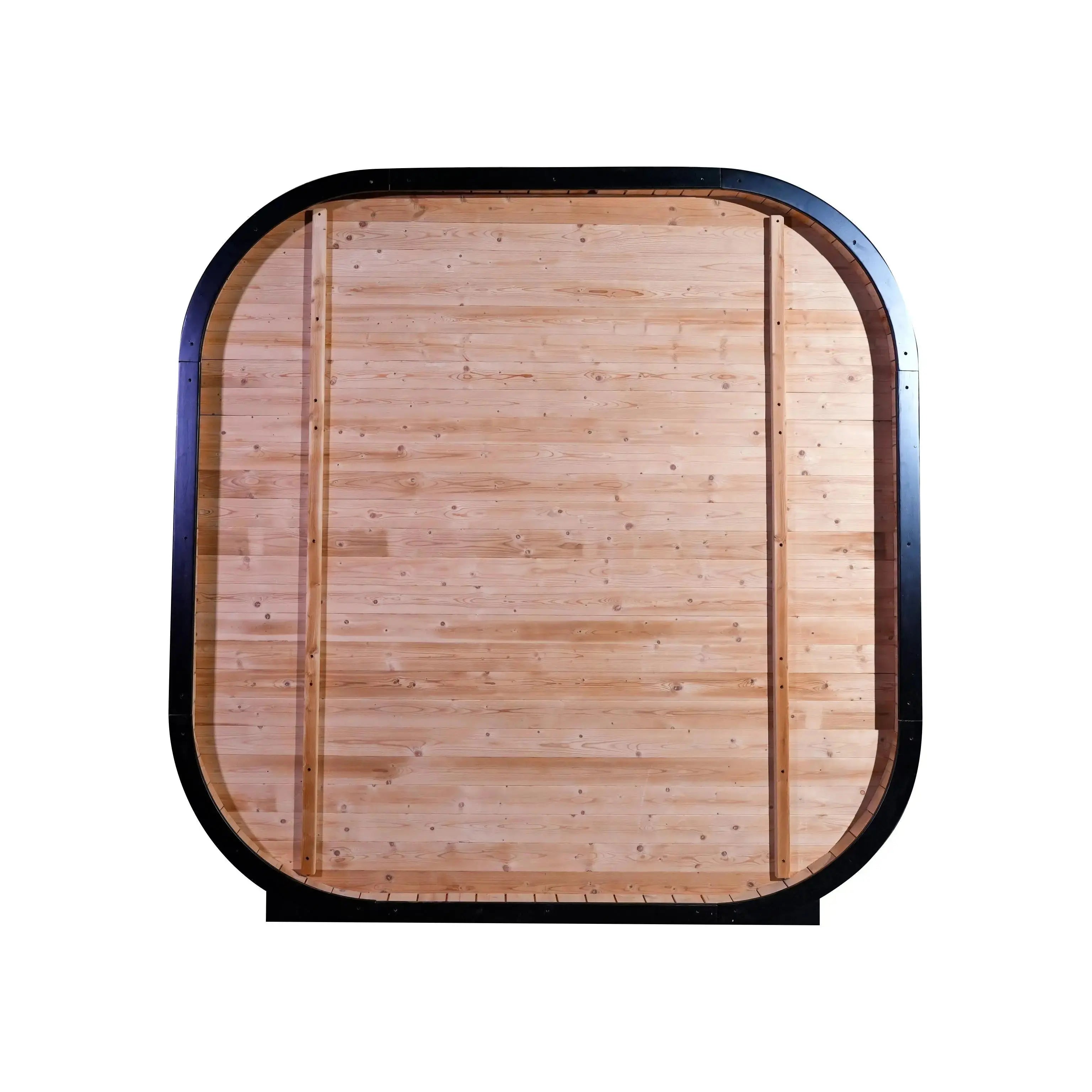 Anyi-9 Square Infrared Sauna – Carbonized Spruce Anyi Health