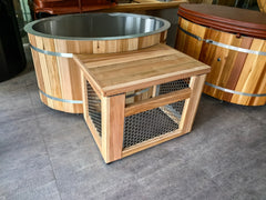 OasisLux Single bucket ice bathtub cold soak ice bath with chiller hot and cold bathtub