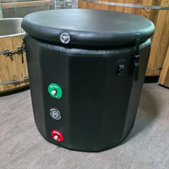 OasisLux Inflatable Recovery Ice Bath Hot Tub Cold Dip Ice Bath with 1HP 220V/110V Chiller