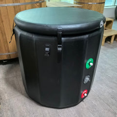 OasisLux Inflatable Recovery Ice Bath Hot Tub Cold Dip Ice Bath with 1HP 220V/110V Chiller