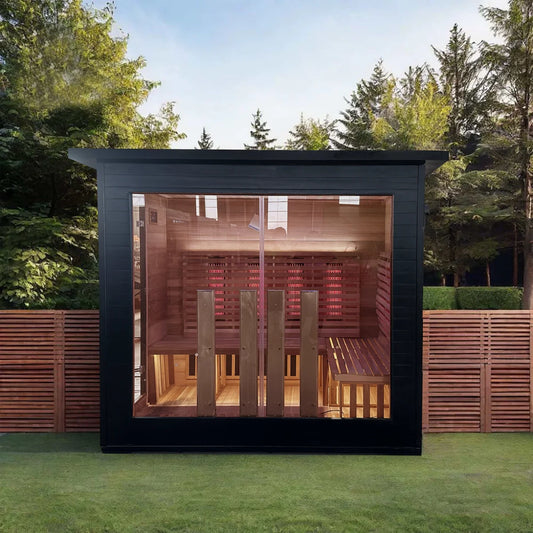 OasisLux Outdoor 3-5 Person Full-Spectrum Infrared Sauna