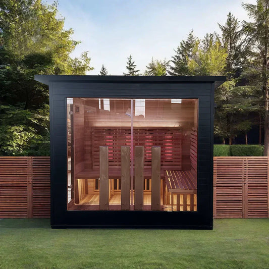 OasisLux Outdoor 3-5 Person Full-Spectrum Infrared Sauna