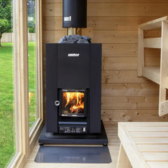 Oasislux Luxurious 6 person Cube Outdoor Panoramic Sauna
