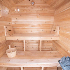 Oasislux Traditional Outdoor Cabin Sauna For 2-3 Persons