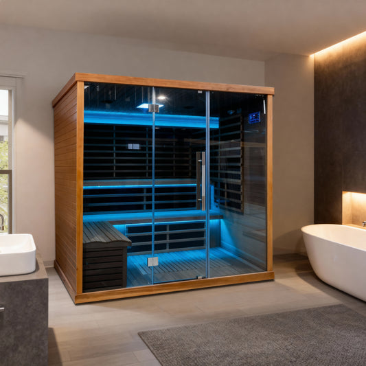 OasisLux High Performance Ultra Low EMF Carbon Far Infrared Sauna