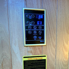 OasisLux Luxury Outdoor Full-Spectrum Infrared Sauna For 3-5 Person for Aling Michelle