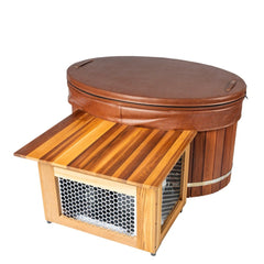 OasisLux Single bucket ice bathtub cold soak ice bath with chiller hot and cold bathtub