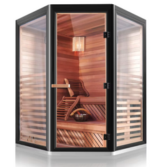 OasisLux Portable home use indoor sauna room wooden steam sauna room