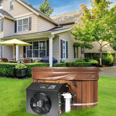 OasisLux Single bucket ice bathtub cold soak ice bath with chiller hot and cold bathtub