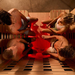 4-person full spectrum infrared sauna