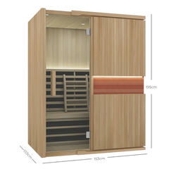 OasisLux 3 Person Full Spectrum Infrared Sauna