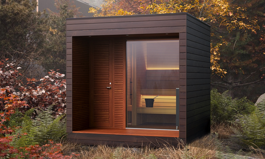 OasisLux Outdoor Modular Sauna Cabin Up to 5-person
