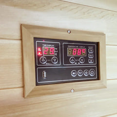 OasisLux Luxury Outdoor Full-Spectrum Infrared Sauna For 3-5 Person 220V