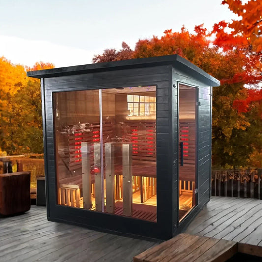 OasisLux Outdoor 3-5 Person Full-Spectrum Infrared Sauna