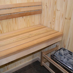 Oasislux Indoor and outdoor double-layer natural cedar wood sauna - Luxury sauna for 4-5 people