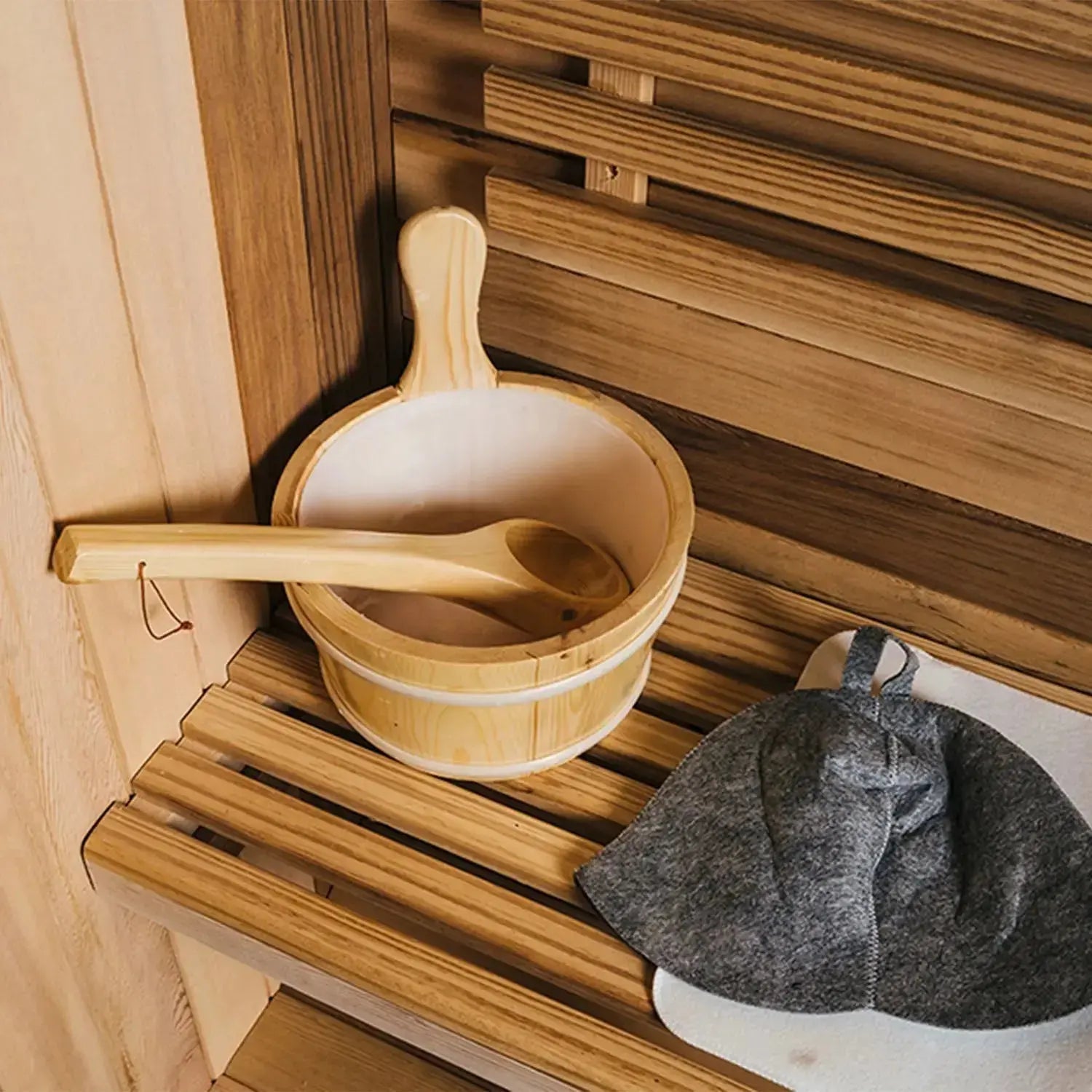 Outdoor Barrel Sauna with Front Porch &amp; Panoramic Glass – Available in 2-6 Person Sizes Anyi Health